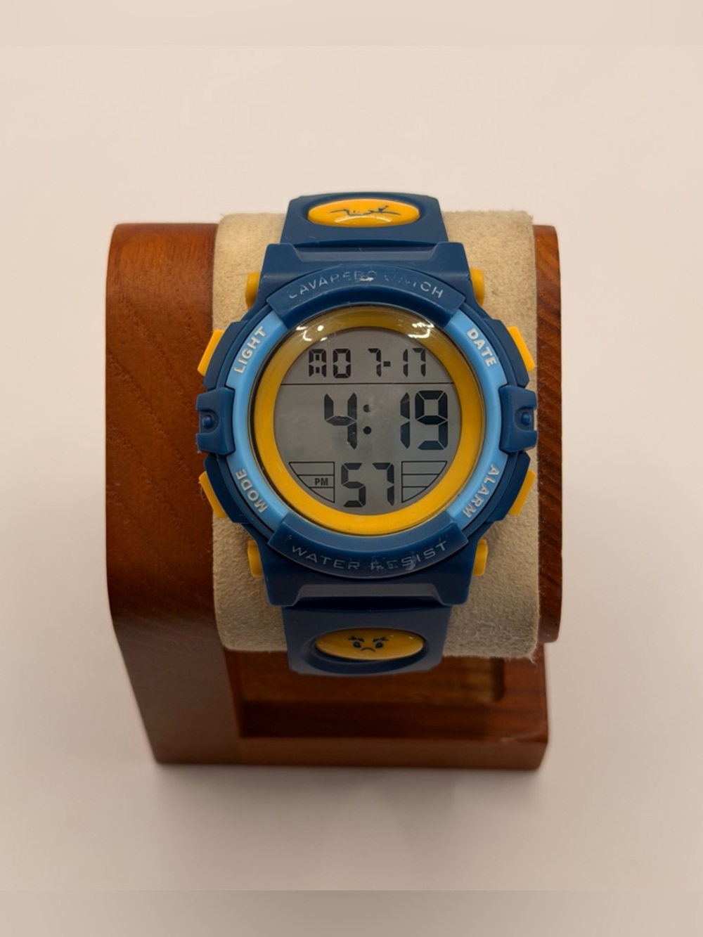Lavaredo L6606 Kids‎ Digital Watch, Blue And Yellow